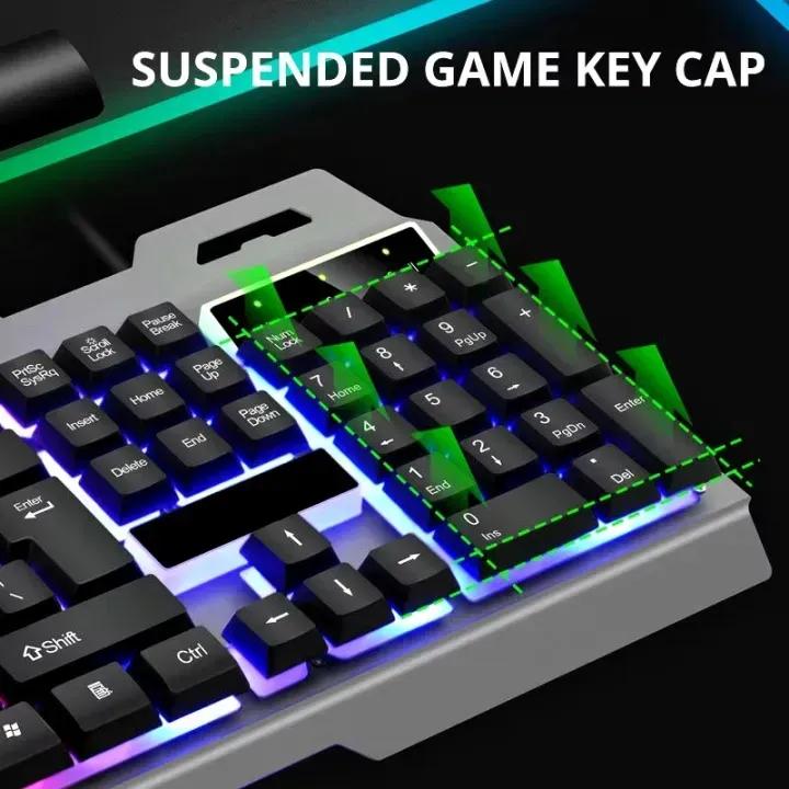 RGB Gaming Keyboard Metal body